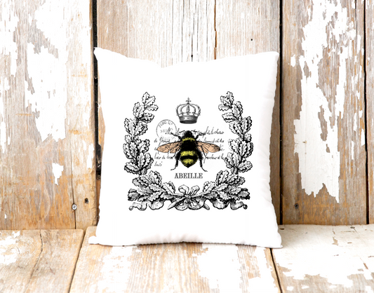 French Bee Pillow