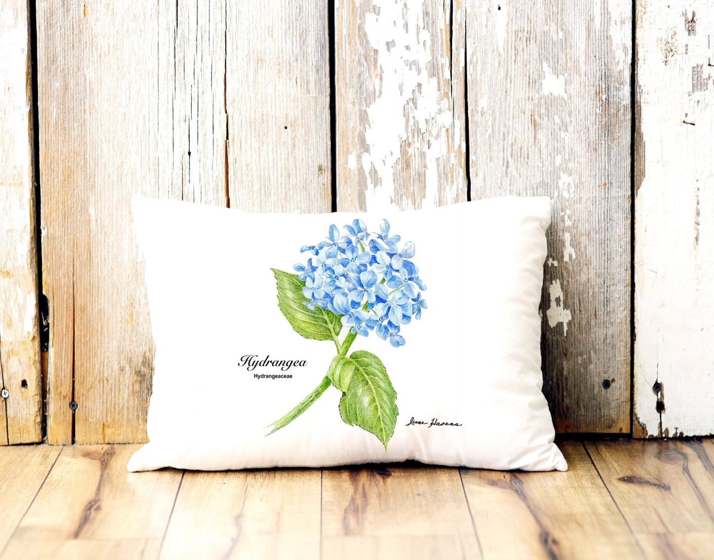 Hydrangea Pillow