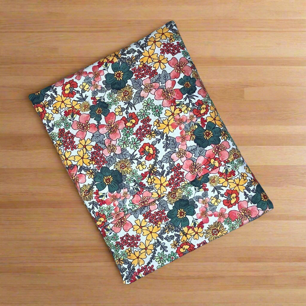 6x8" Summer Flowers Book/Kindle Sleeve