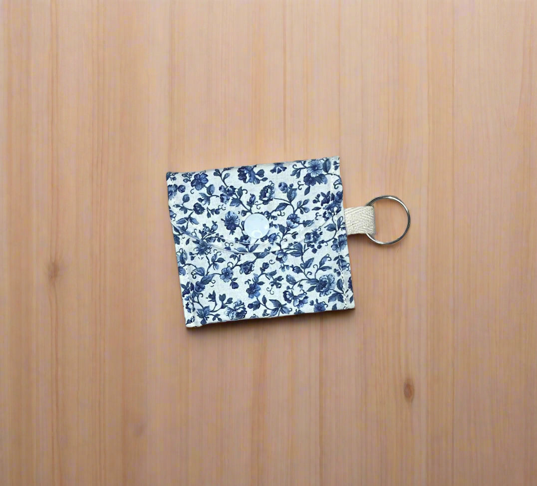 Mini Blue Flowers AirPods Case