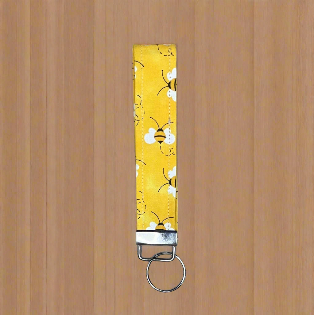 Bee Wristlet Keychain