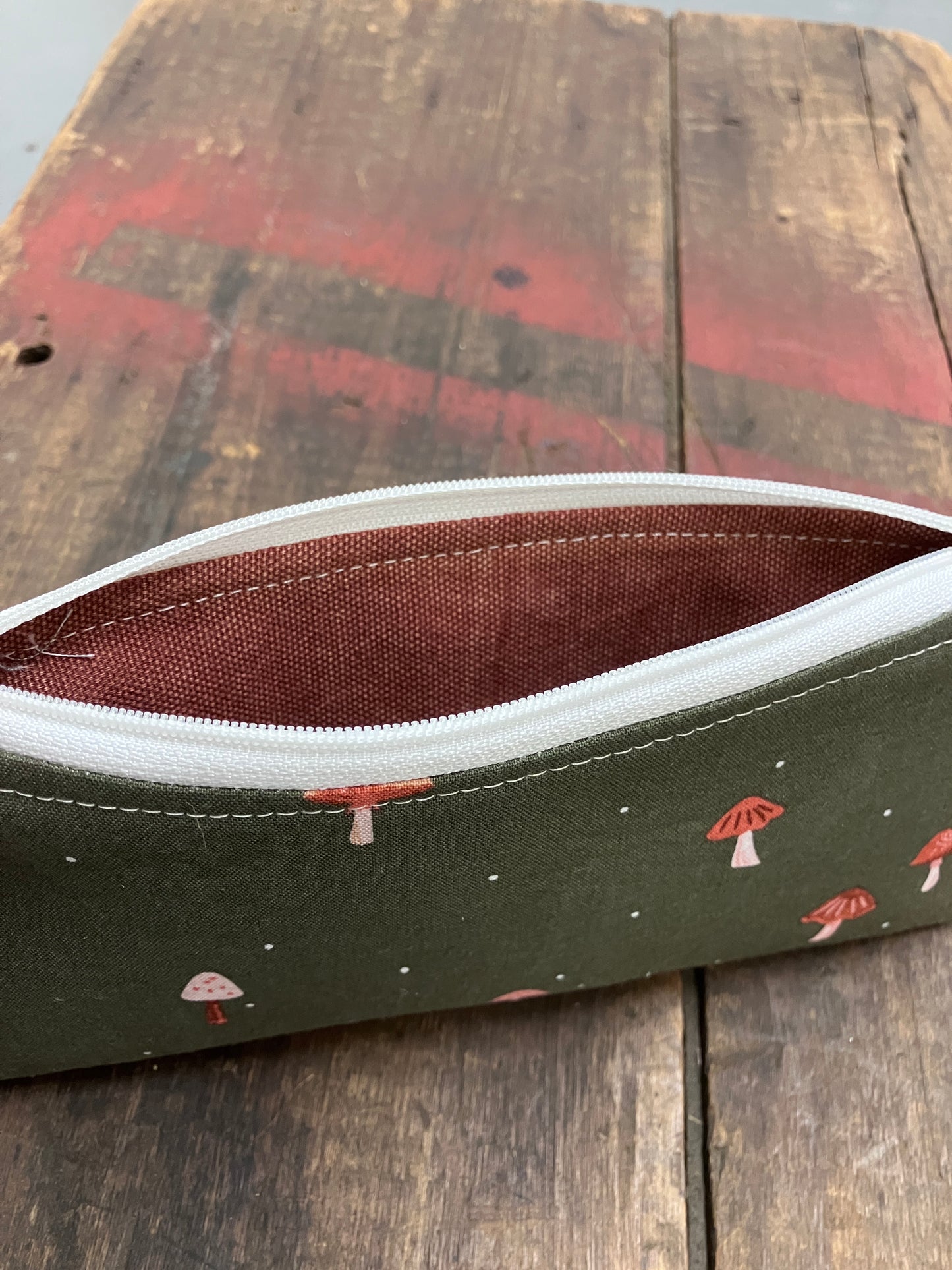 Mushroom Pencil Case