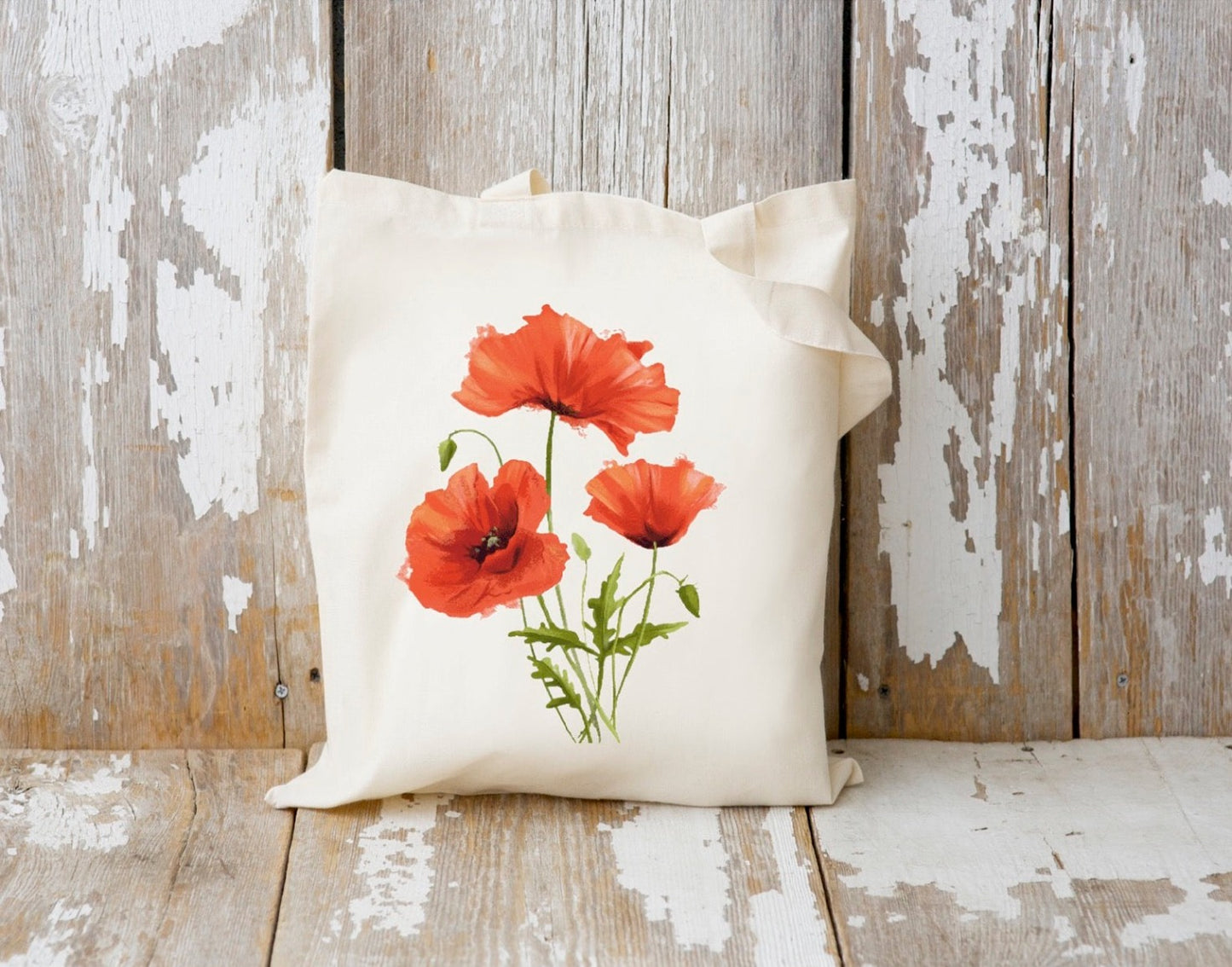 Poppy Tote Bag