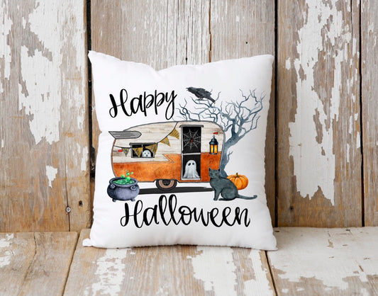 Happy Halloween Fall Pillow