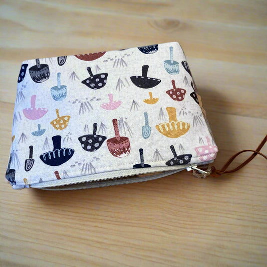 Mushroom Zipper Pouch