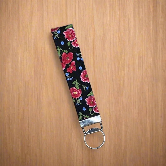 Poppy Wristlet Keychain