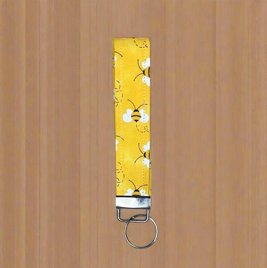 Bee Wristlet Keychain