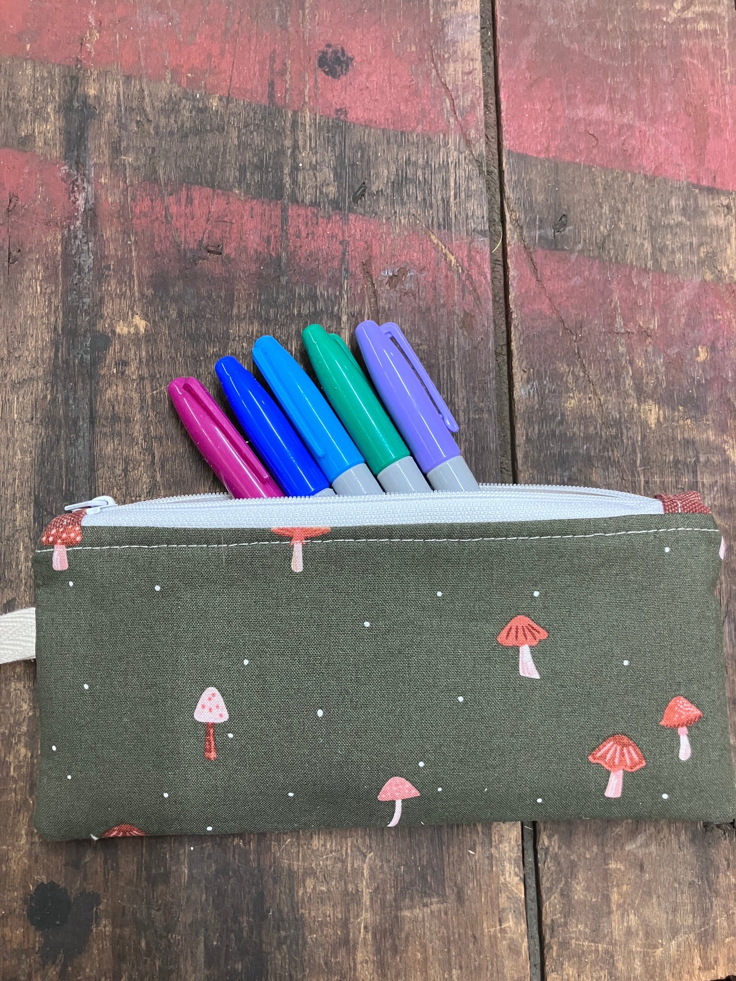 Mushroom Pencil Case