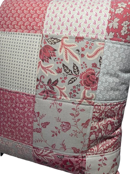 Handmade 18x18 Quilted Pillow