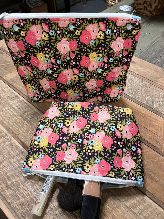 Peach Blossoms Zip Pouch