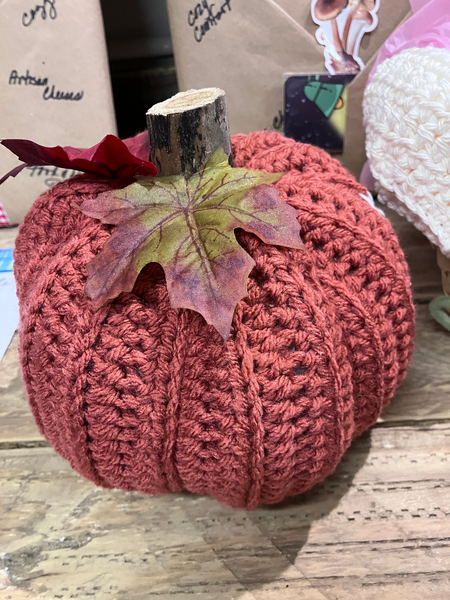 Crochet Pumpkin Workshop - October 8th 6-7:30