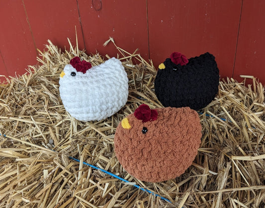 Crochet Chicken Plushie