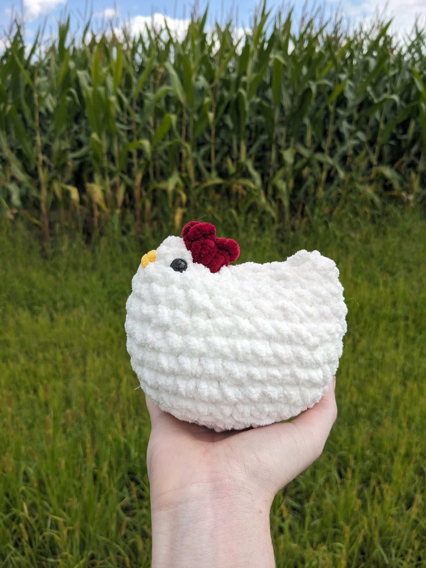 Crochet Chicken Plushie