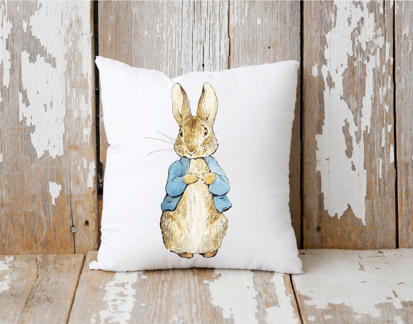 Spring Peter Rabbit Pillow