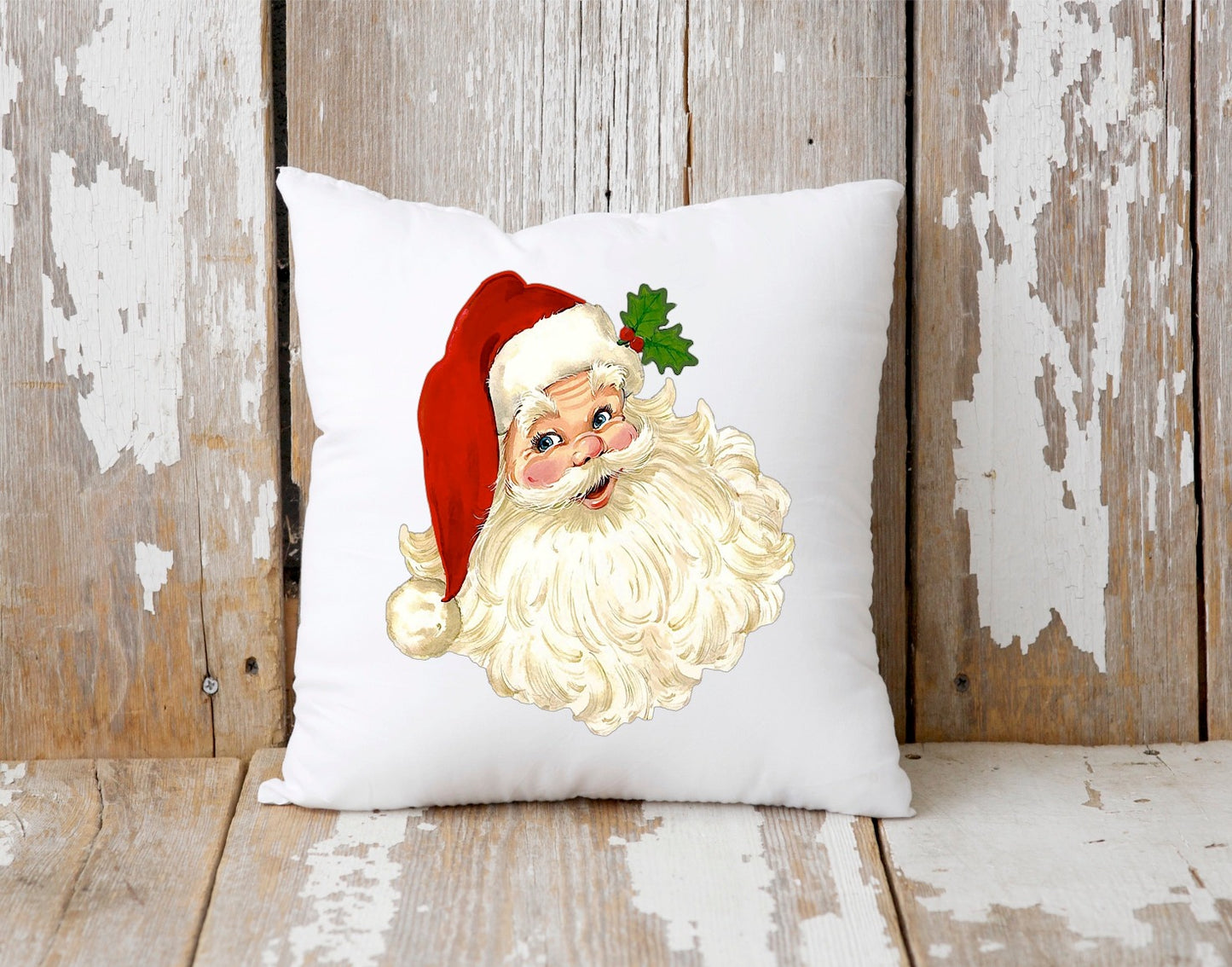 Santa Holiday Pillow