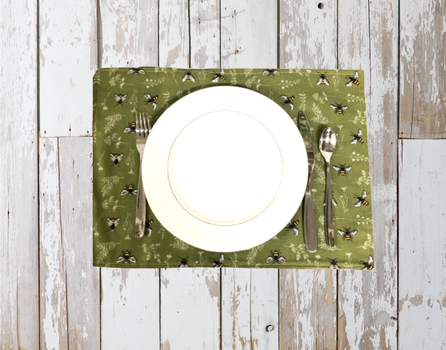 Green Bee Placemat