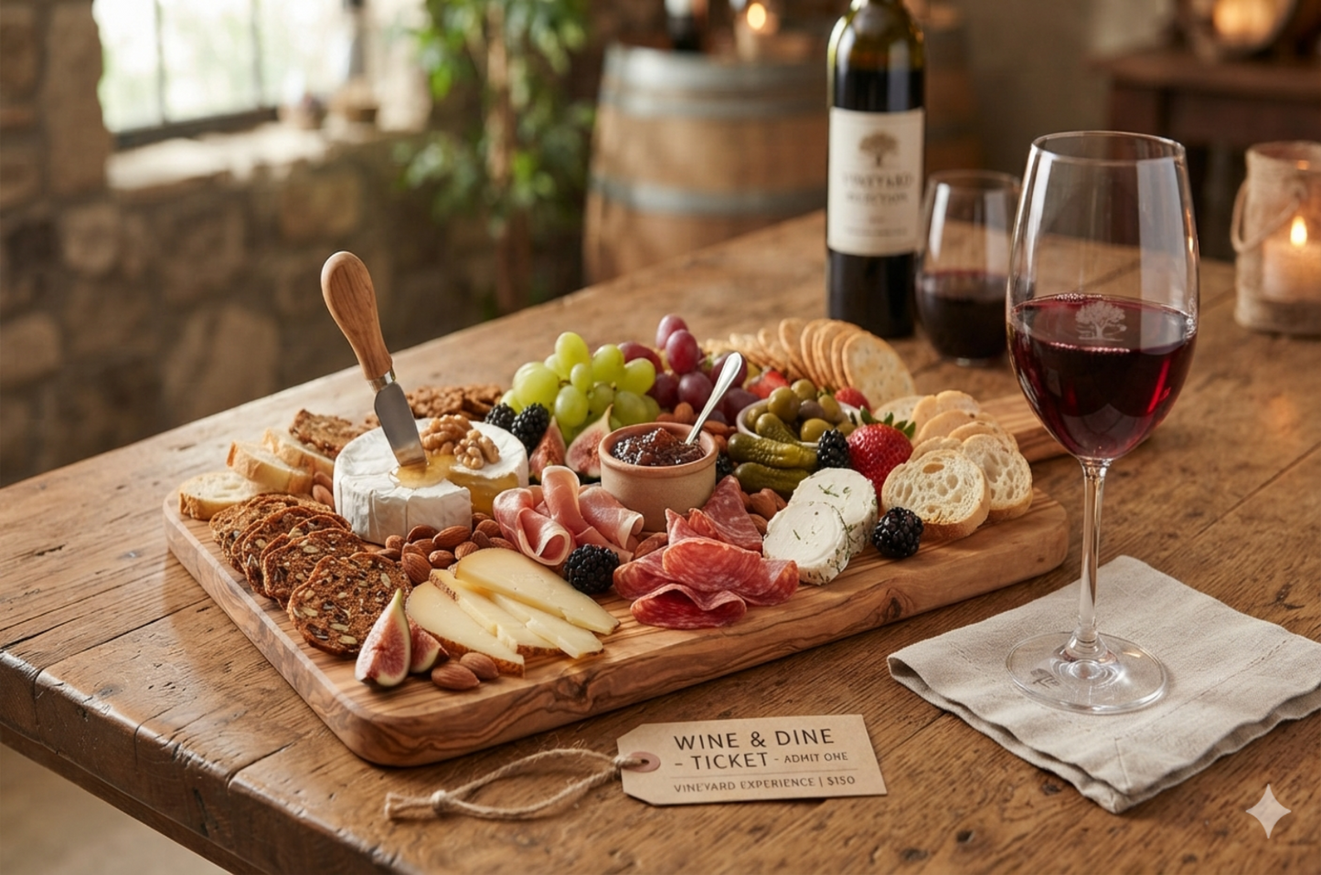 Charcuterie Workshop - Thursday, September 10th. Create your own board