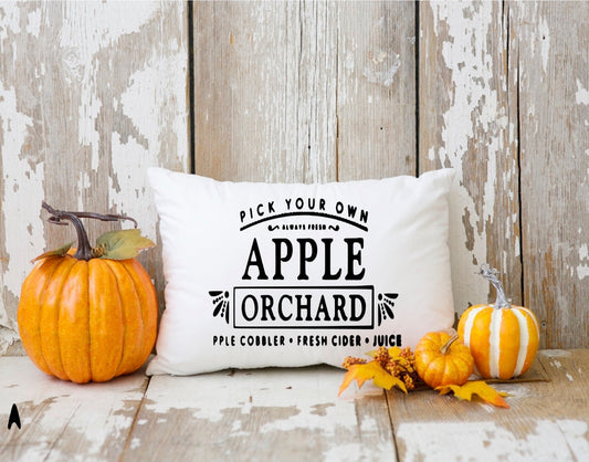 Apple Orchard Fall Pillow