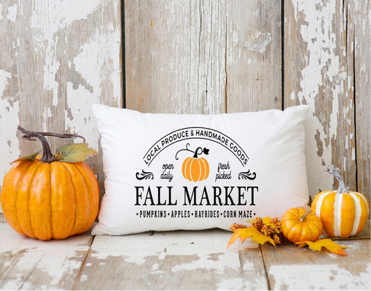 Fall Market Pillow