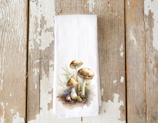 Spring Mushroom Tea Towel