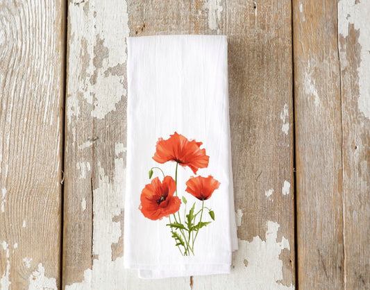 Poppy Tea Towel