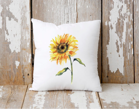 Spring Sunflower Pillow